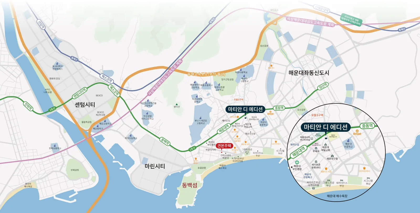 입지환경 지도
