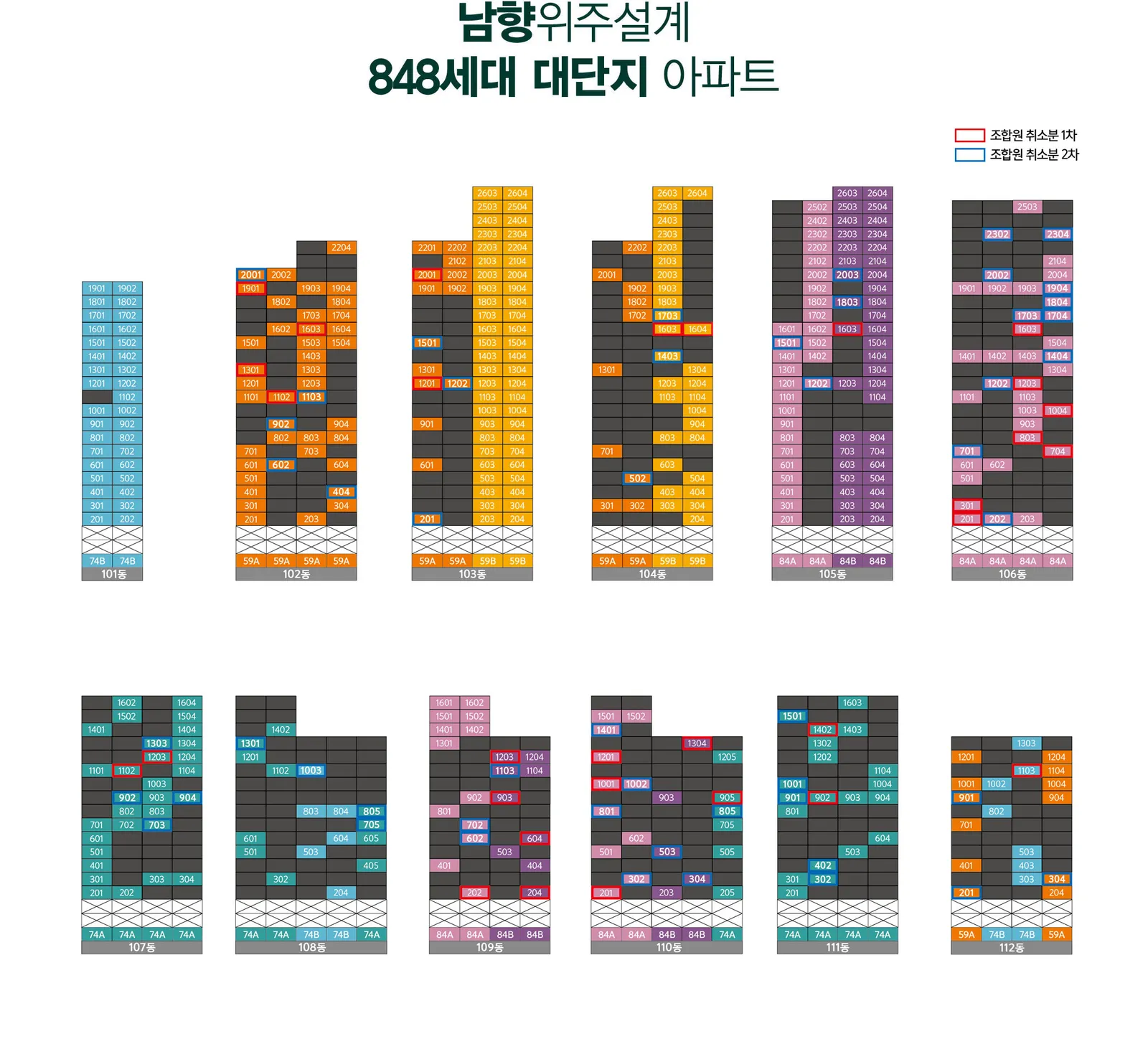 단지 배치도