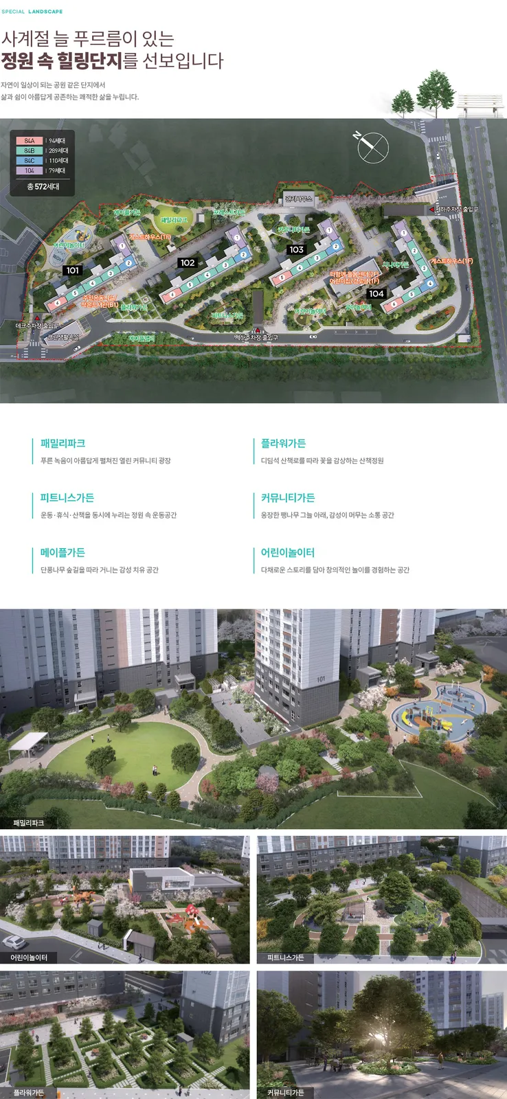 단지 배치도